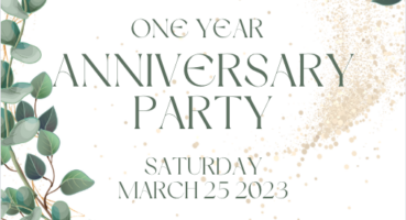 One Year Anniversary Party