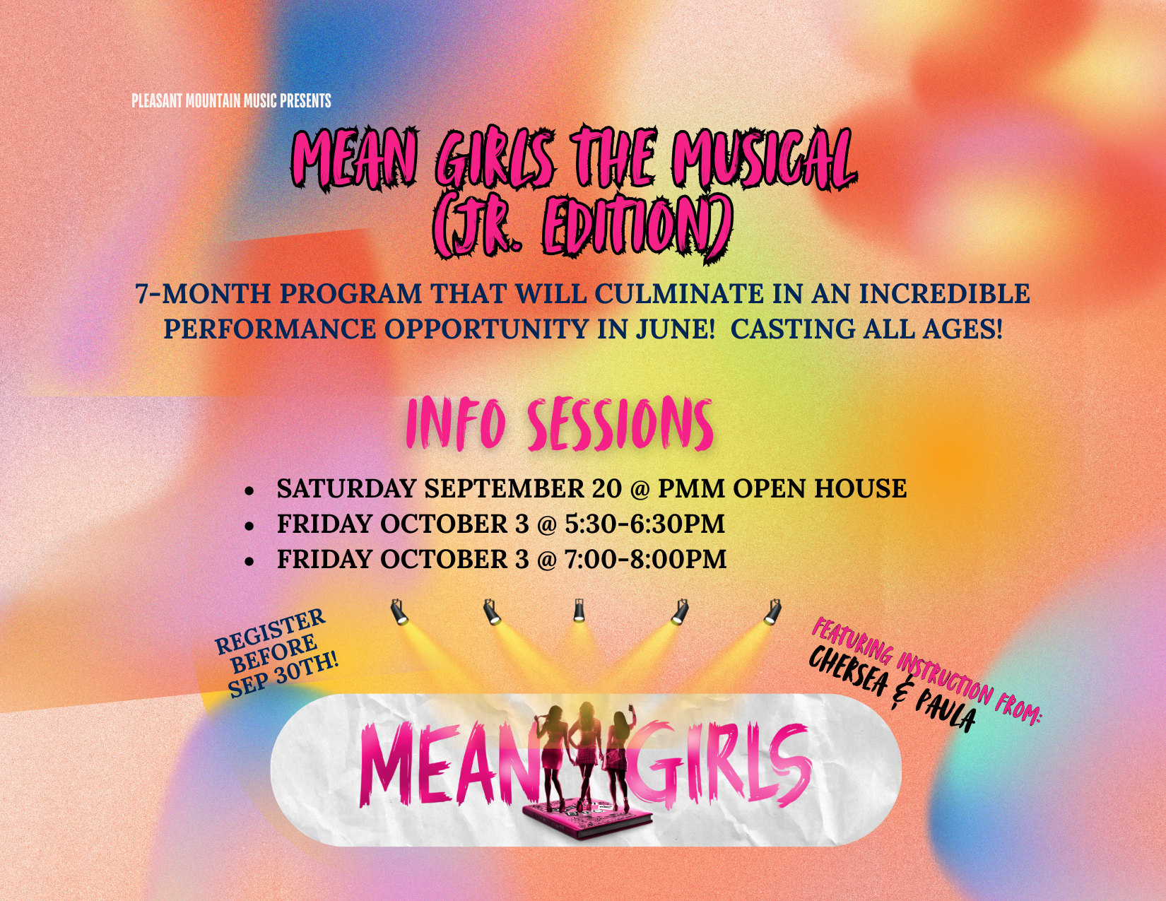 Mean Girls Info Session: Free All Ages
