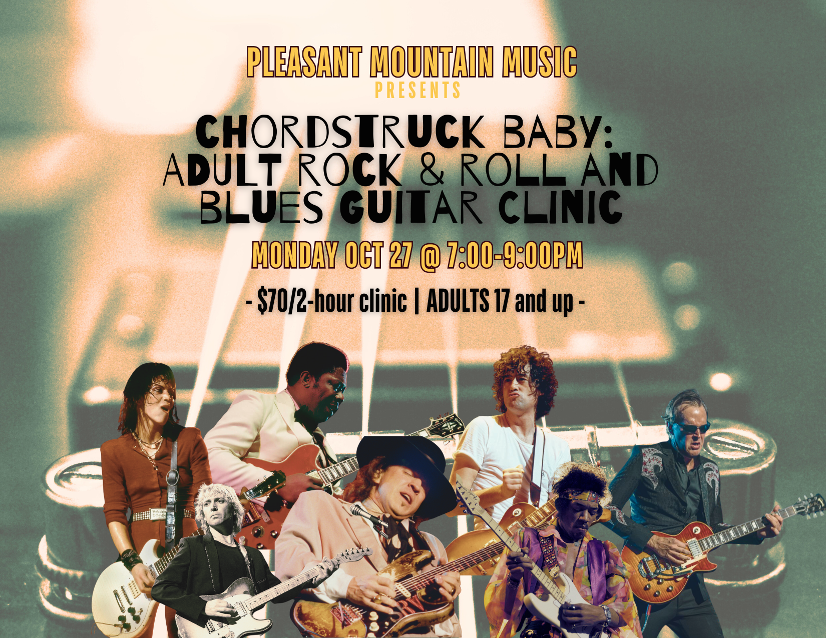 Rock & Roll And Blues Adult Guitar Clinic