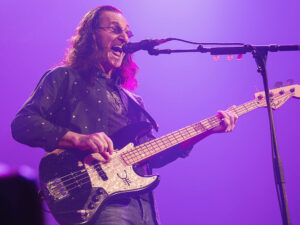 Geddy Lee, bassist and singer of Canadian prog rock band Rush