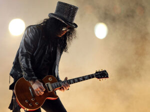 Slash, iconic lead guitarist of Gun N Roses