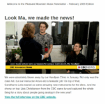 February 2026 Newsletter