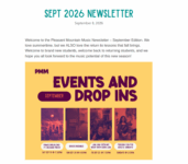 Sept 2026 Newsletter